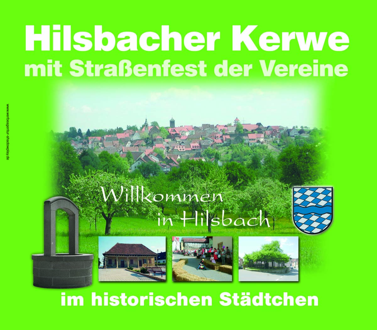 Hilsbacher Kerwe und  28. Straßenfest der Vereine