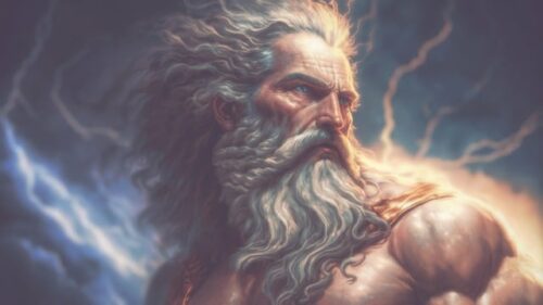 Zeus Mutter und Vater