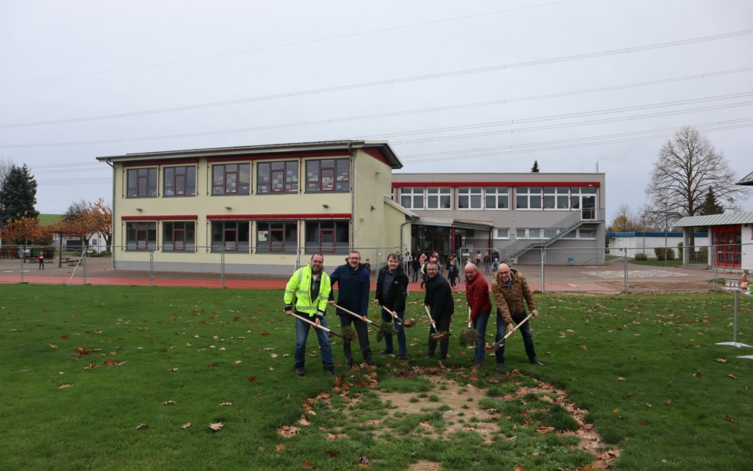 Baubeginn Kindergarten Hilsbach/Weiler