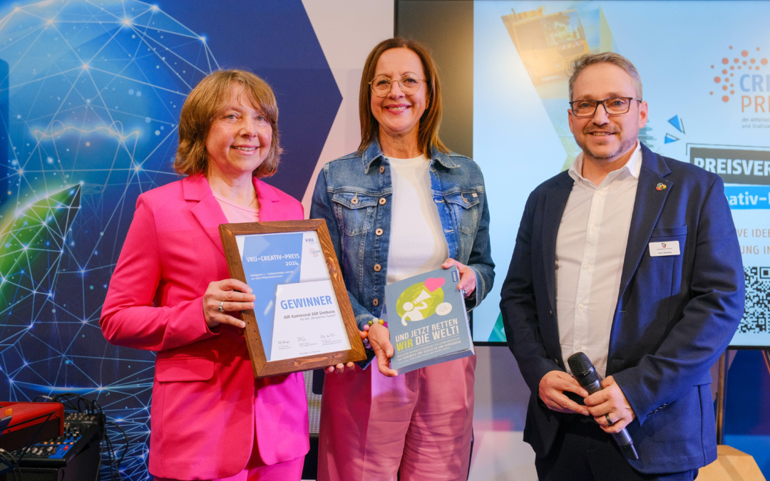 AVR Kommunal gewinnt VKU Creativ-Preis 2024