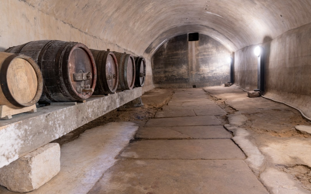 Die Ruine St. Martins-Kapelle und Historischer Bierkeller in Meckesheim