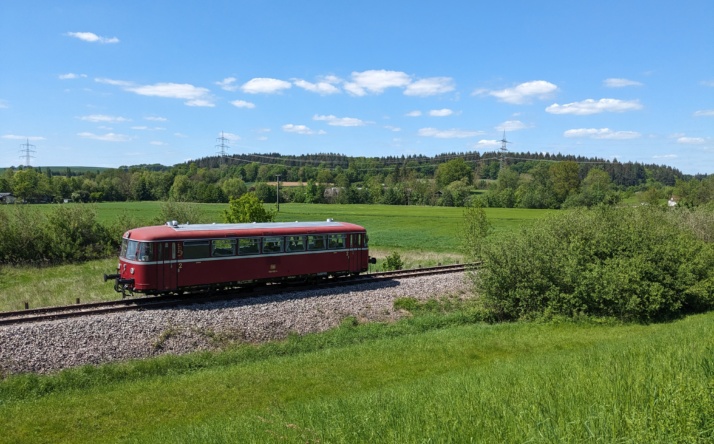 Lokschuppenfest bei der Krebsbachtalbahn