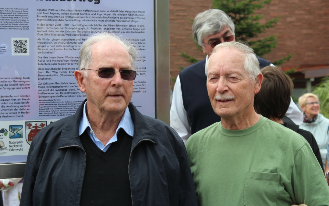 Menachem und Fred Wanderweg – Von Hoffenheim nach Neidenstein