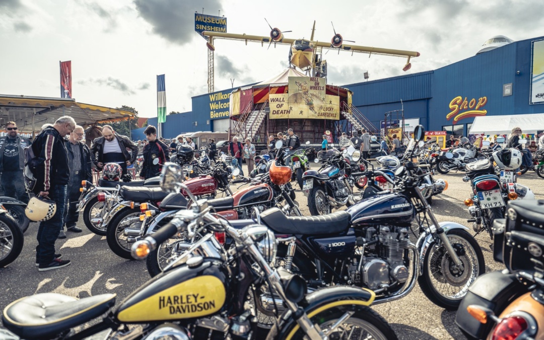 Großes Motorradwochenende im Technik Museum Sinsheim