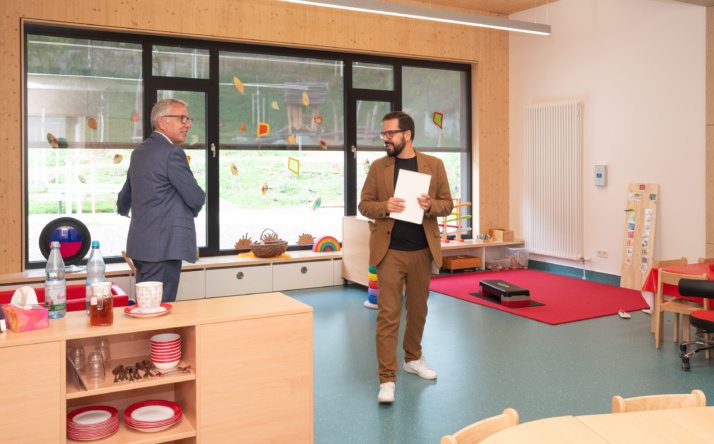 Einweihungsfest für neue Steinsbergschule Sinsheim und Kindertagesstätte Abenteuerland