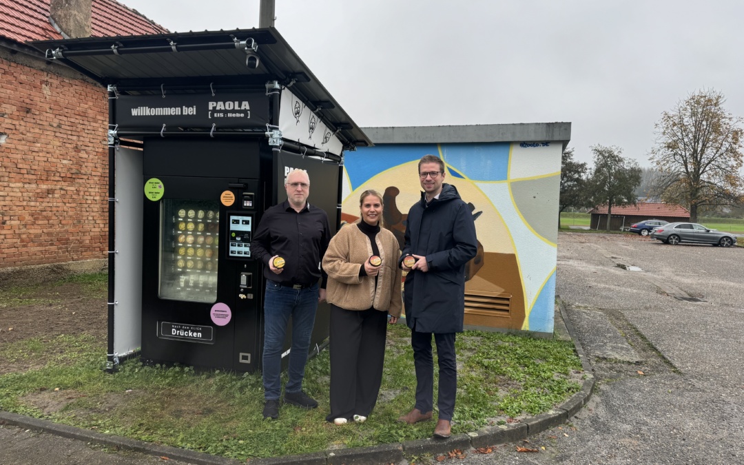 In Eschelbronn gibt es jetzt einen Eisautomaten