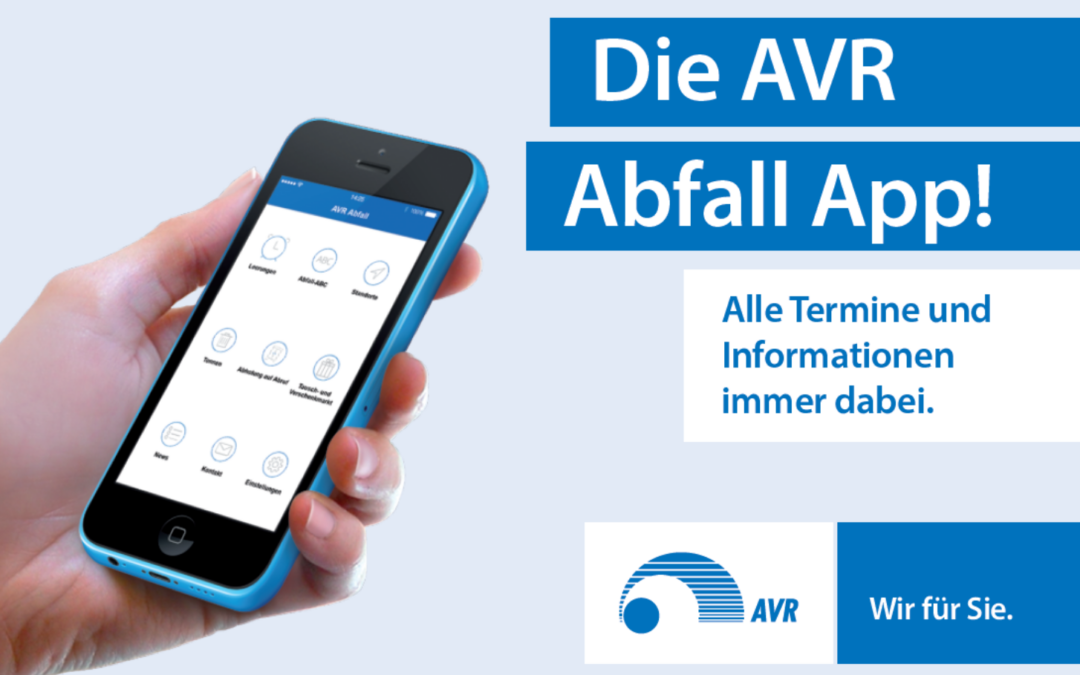 AVR: Der Abfallkalender für 2025 wird verteilt